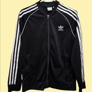 Adidas Men's Black Track Jacket
